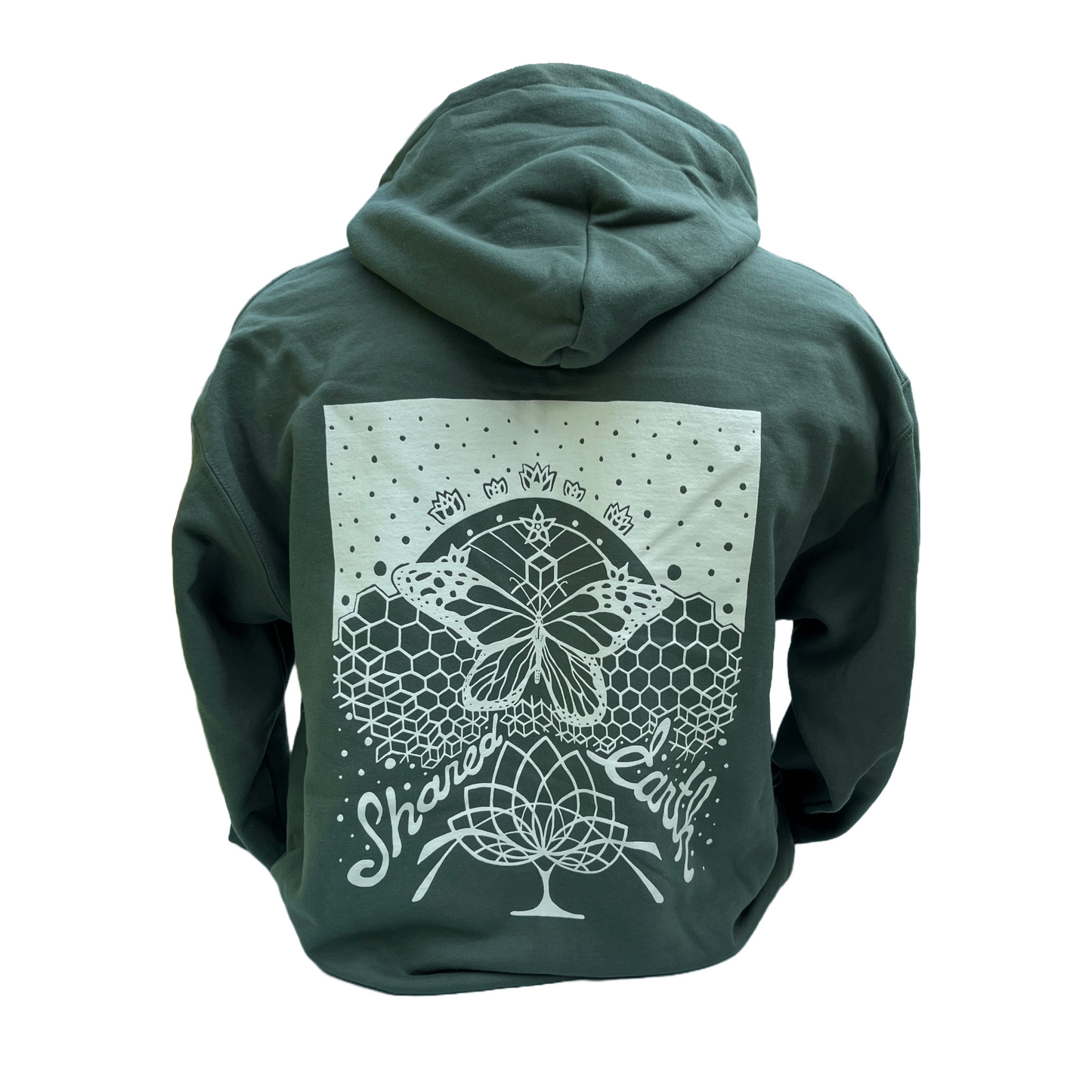 ‘Shared Earth’ by Deanna Burch printed Hoodie