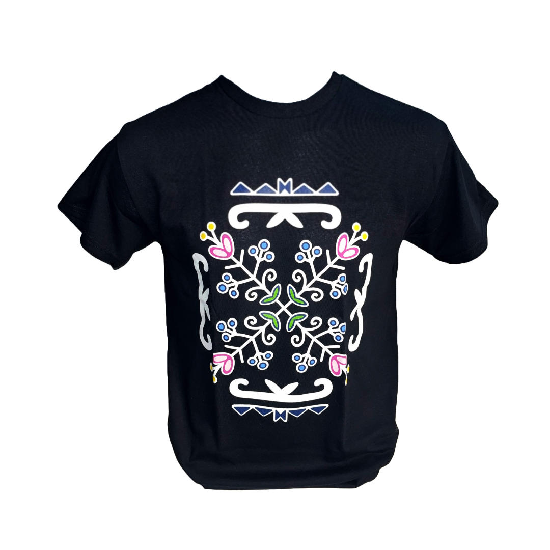 ‘Emma’s Pottowatomi Floral' T-Shirt