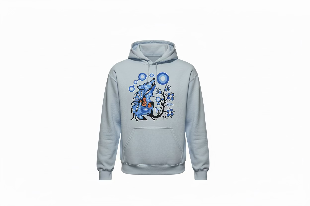 ‘Matriarch Wolf’ by Brent Beauchamp Hoodie