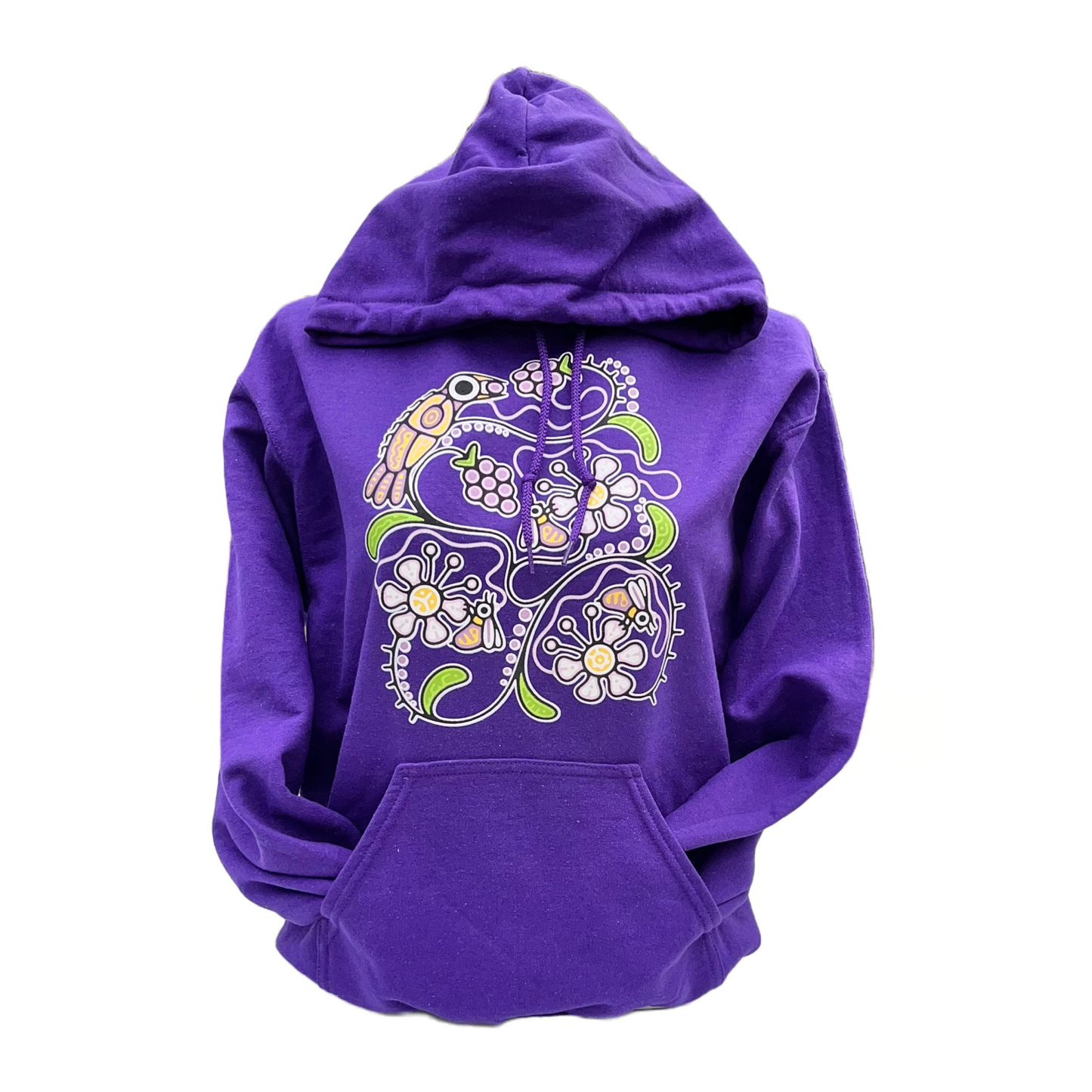 ‘Blackberry Florals' by Tsista Kennedy printed Hoodies