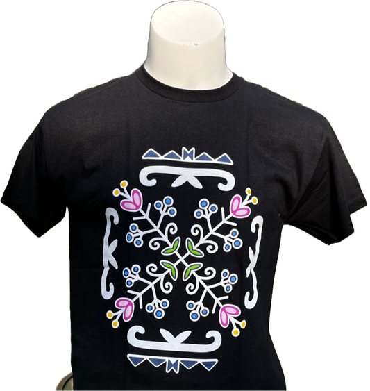 ‘Emma Pottowatomi Floral' T-Shirt