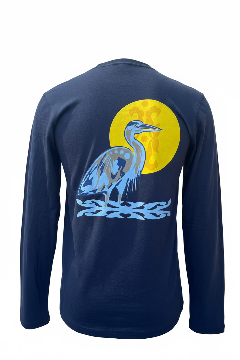 ‘Heron’ by Deanna Burch Long Sleeve