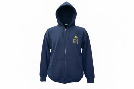‘Heron’ by Deanna Burch Full Zip Hoodie