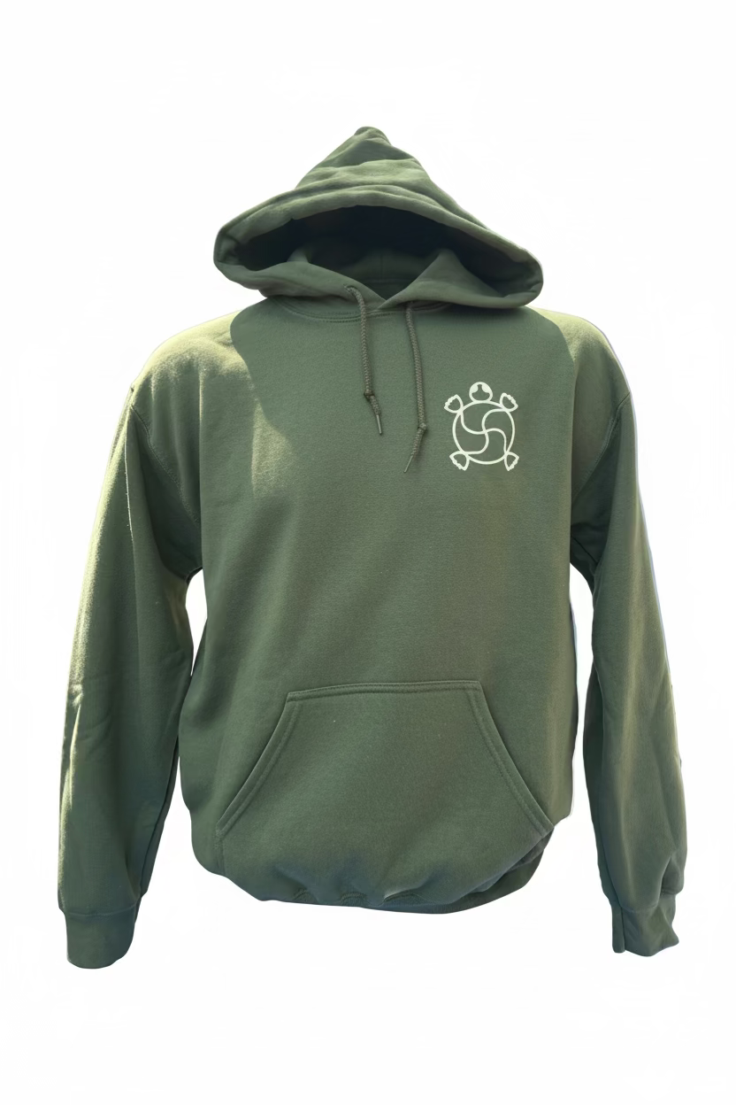 ‘Shared Earth’ by Deanna Burch printed Hoodie