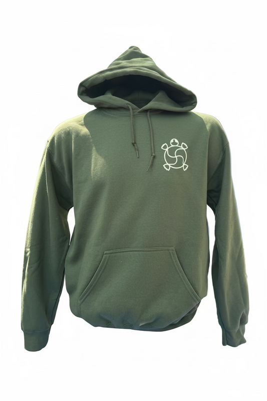 ‘Shared Earth’ by Deanna Burch printed Hoodie