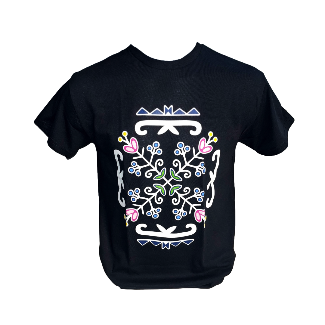 ‘Emma Pottowatomi Floral' T-Shirt